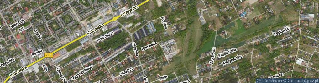 Zdjęcie satelitarne Rembeka Stanisława ul.